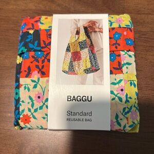 BAGGU Standard Reusable Bag NWT Calico Block